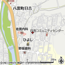 島根県松江市八雲町日吉333-53周辺の地図