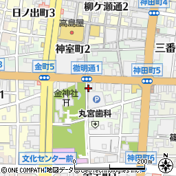 平井食堂周辺の地図
