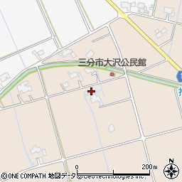 島根県出雲市斐川町三分市718周辺の地図