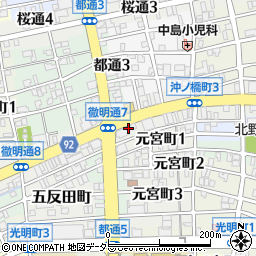 全日本年金者組合岐阜県本部周辺の地図