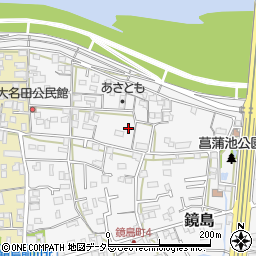 岐阜県岐阜市鏡島1469周辺の地図