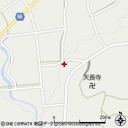 岐阜県恵那市三郷町野井291周辺の地図