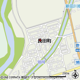 滋賀県長浜市長田町周辺の地図