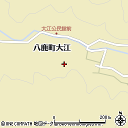 兵庫県養父市八鹿町大江561周辺の地図