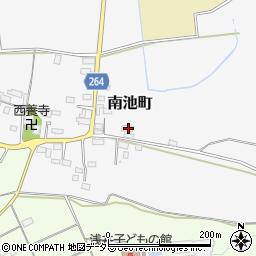 滋賀県長浜市南池町184周辺の地図