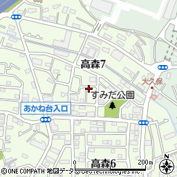 すみだ公園周辺の地図