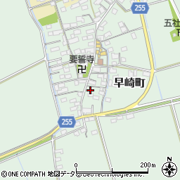 滋賀県長浜市早崎町1212周辺の地図