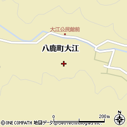 兵庫県養父市八鹿町大江563周辺の地図