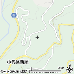 兵庫県美方郡香美町小代区新屋346周辺の地図