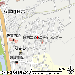 島根県松江市八雲町日吉333-113周辺の地図