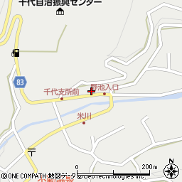 長野県飯田市千代1188周辺の地図