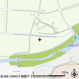 鳥取県倉吉市横田周辺の地図