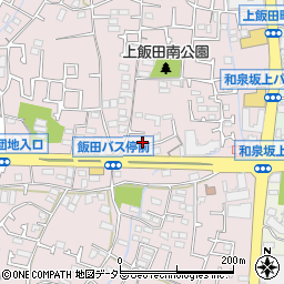 神奈川県横浜市泉区上飯田町963周辺の地図