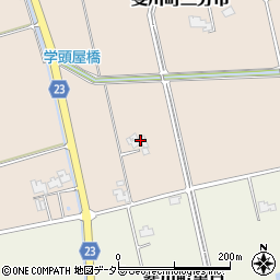 島根県出雲市斐川町三分市3048周辺の地図