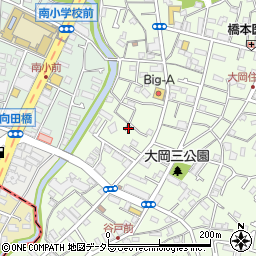 ハーミットクラブハウス弘明寺２周辺の地図