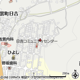 島根県松江市八雲町日吉333-130周辺の地図