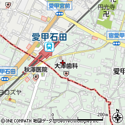 神奈川県厚木市愛甲東1丁目1-13周辺の地図