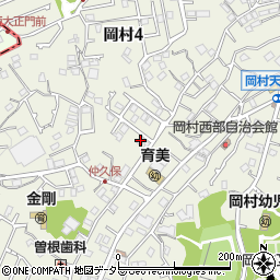 ファミール岡村Ｂ周辺の地図