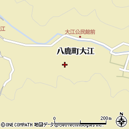 兵庫県養父市八鹿町大江465周辺の地図