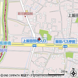 神奈川県横浜市泉区上飯田町1109-1周辺の地図