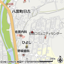 島根県松江市八雲町日吉333-55周辺の地図