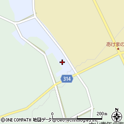 鳥取県西伯郡大山町赤松312-48周辺の地図