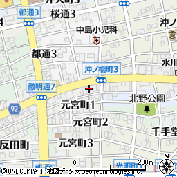 早野写真館周辺の地図