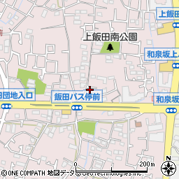 神奈川県横浜市泉区上飯田町963-22周辺の地図