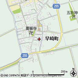 滋賀県長浜市早崎町1191周辺の地図