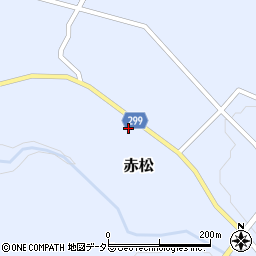 鳥取県西伯郡大山町赤松1188周辺の地図