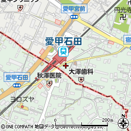 神奈川県厚木市愛甲東1丁目1-4周辺の地図