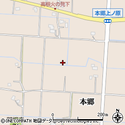 千葉県長生郡長生村本郷周辺の地図