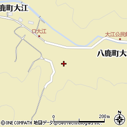 兵庫県養父市八鹿町大江373周辺の地図