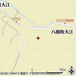 兵庫県養父市八鹿町大江378周辺の地図