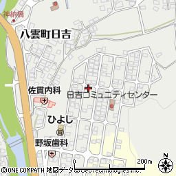 島根県松江市八雲町日吉333-42周辺の地図