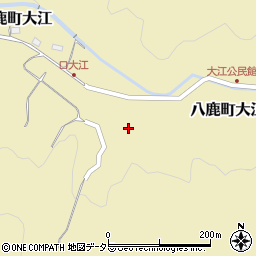 兵庫県養父市八鹿町大江368周辺の地図