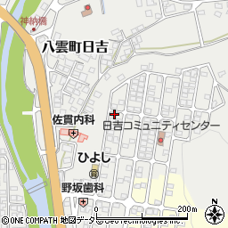 島根県松江市八雲町日吉333-56周辺の地図