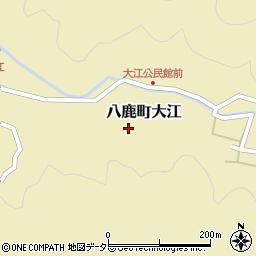 兵庫県養父市八鹿町大江460周辺の地図
