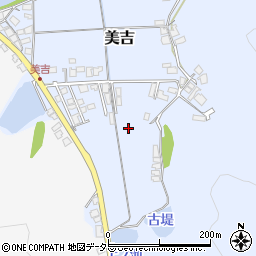 鳥取県米子市美吉周辺の地図