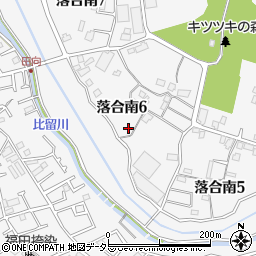 神奈川県綾瀬市落合南周辺の地図