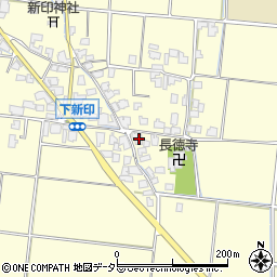 鳥取県米子市下新印518周辺の地図