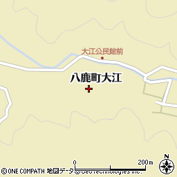 兵庫県養父市八鹿町大江574周辺の地図