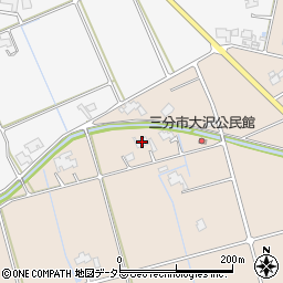 島根県出雲市斐川町三分市733周辺の地図