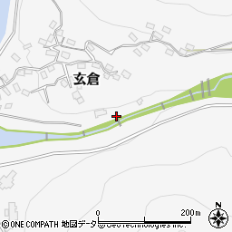 神奈川県足柄上郡山北町玄倉105周辺の地図