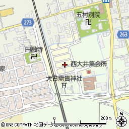 滋賀県長浜市西大井町36周辺の地図