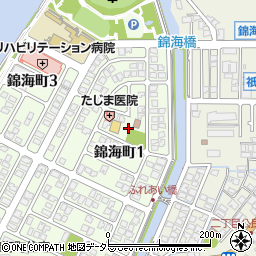 錦海町1丁目公園周辺の地図