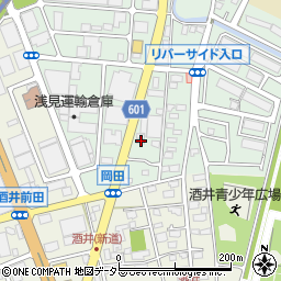 神奈川県厚木市岡田5丁目21-28周辺の地図