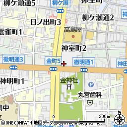 大垣共立銀行神田町出張所周辺の地図