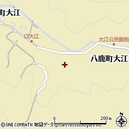 兵庫県養父市八鹿町大江367周辺の地図