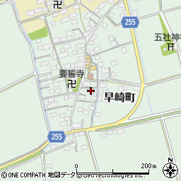 滋賀県長浜市早崎町1193周辺の地図